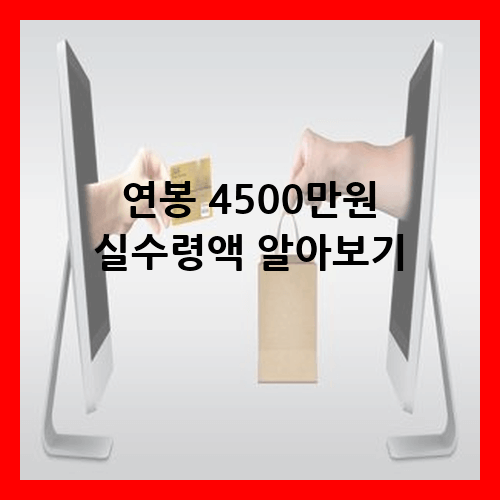 연봉 4500만원