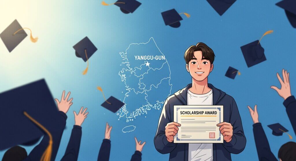 양구군 대학생 등록